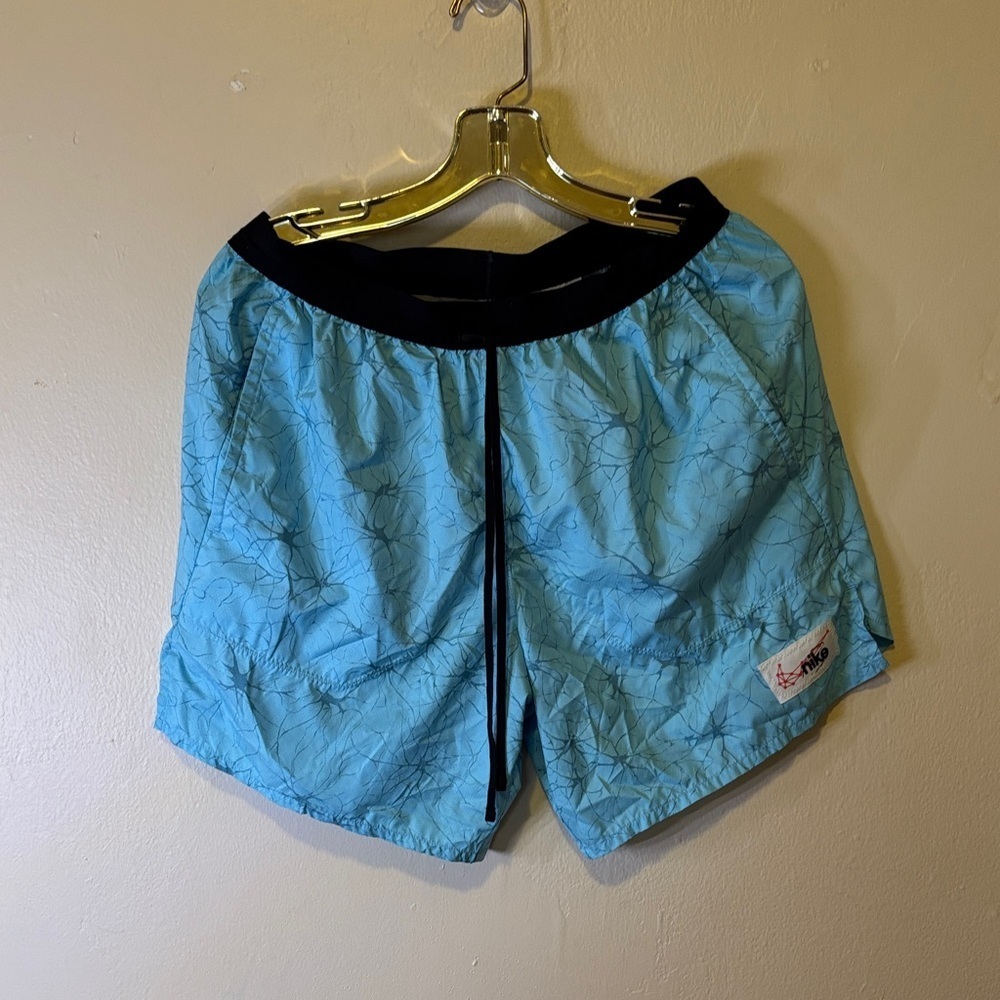 Nike Light Blue Crackle Design Shorts